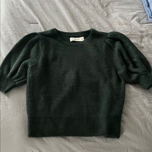 Abercrombie & Fitch Deep Green Crew Neck Sweater